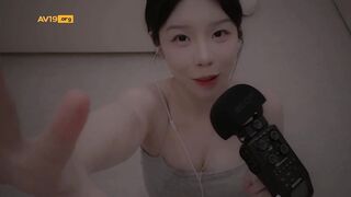 연츄 ASMR 신작 spit painting mouth sounds & visual triggers