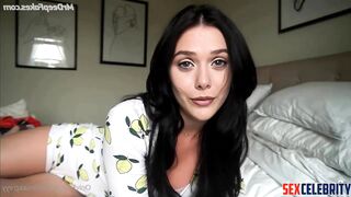 Brunette gave you her dirty talk and masturbation, solo ai Elizabeth Olsen wpop allpop